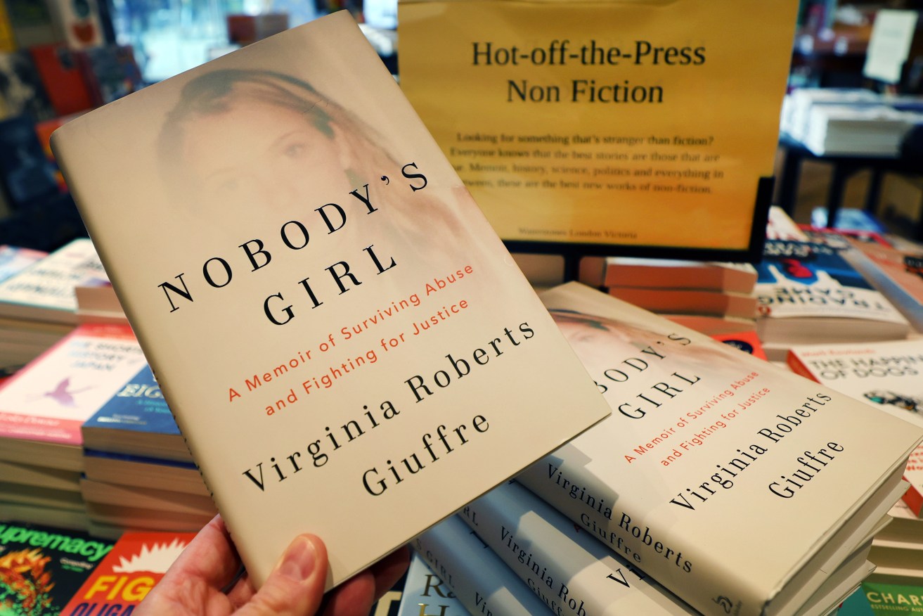 Virginia Giuffre's memoir Nobody's Girl has sold one million copies within two months of release.