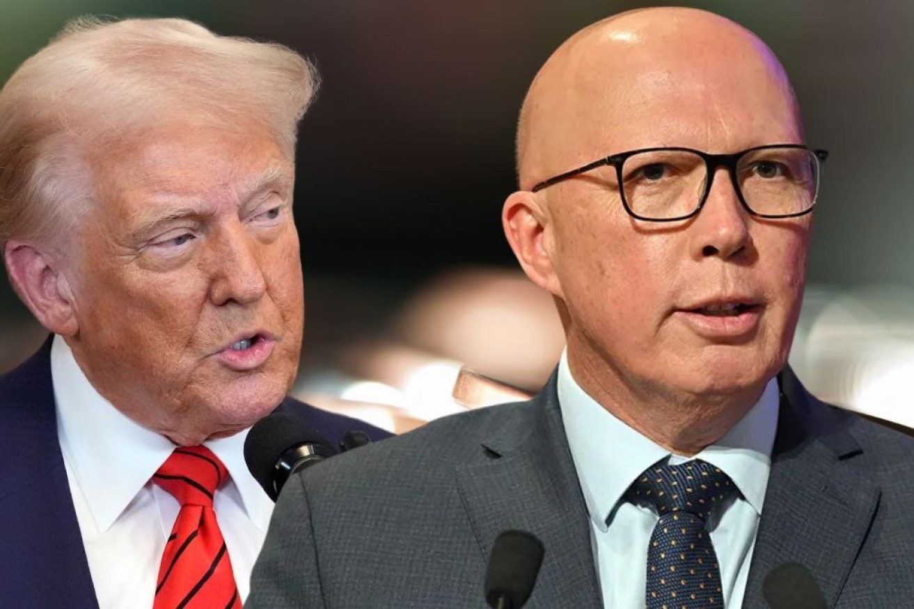 Opponents compared Dutton to Trump throughout the election campaign. <i>Photos: AAP</i>