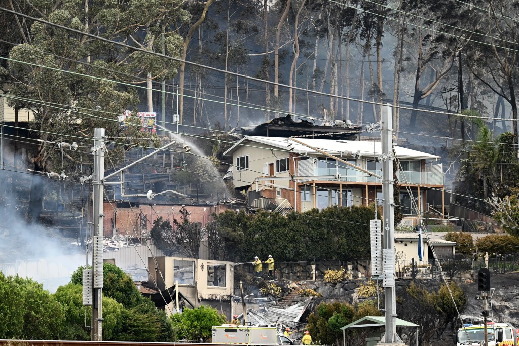 bushfires Koolewong