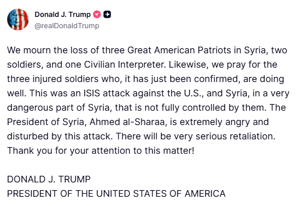 Trump Syria ambush