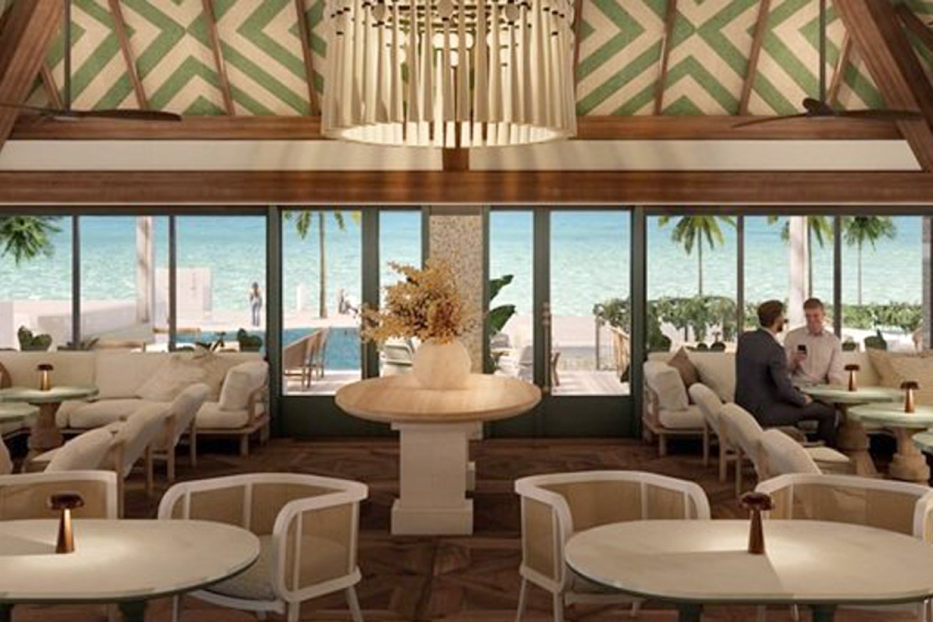 The rejuvenated resort is expected to open to visitors next year.