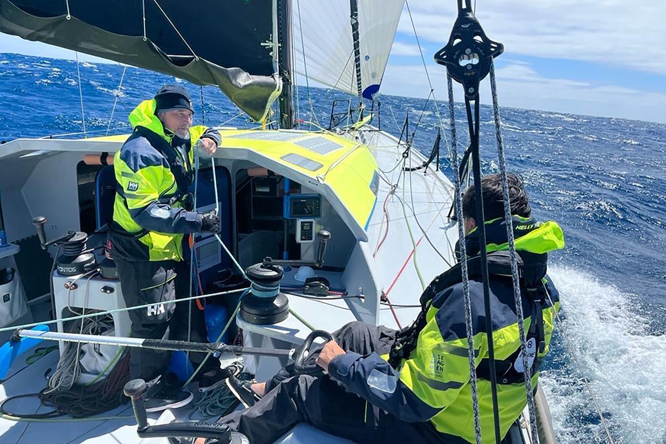 Brothers Louis and Marc Ryckmans are prepared for more bumps and bruises en route to Hobart.