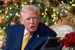 Trump warns 'sleazebags' in Christmas Day rant