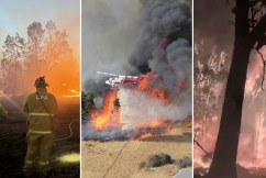 Evacuations as out-of-control bushfires spread