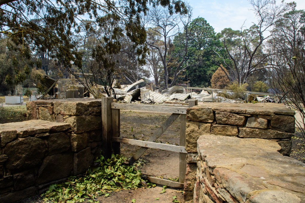 Ruffy primary school bushfire Victoria