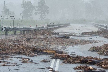 Three rescues as deluge hits flood-stricken Qld