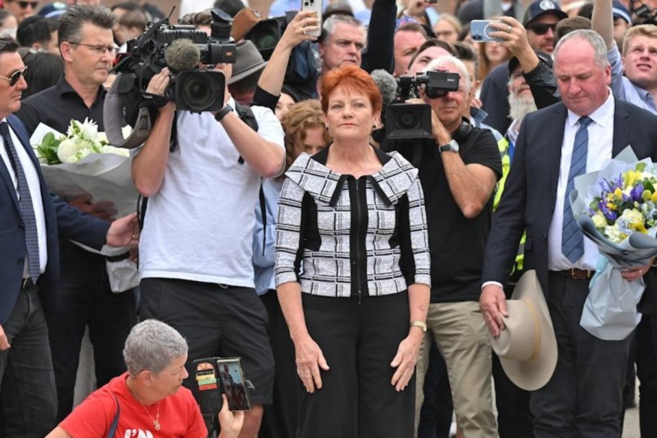 Support for One Nation has surged.