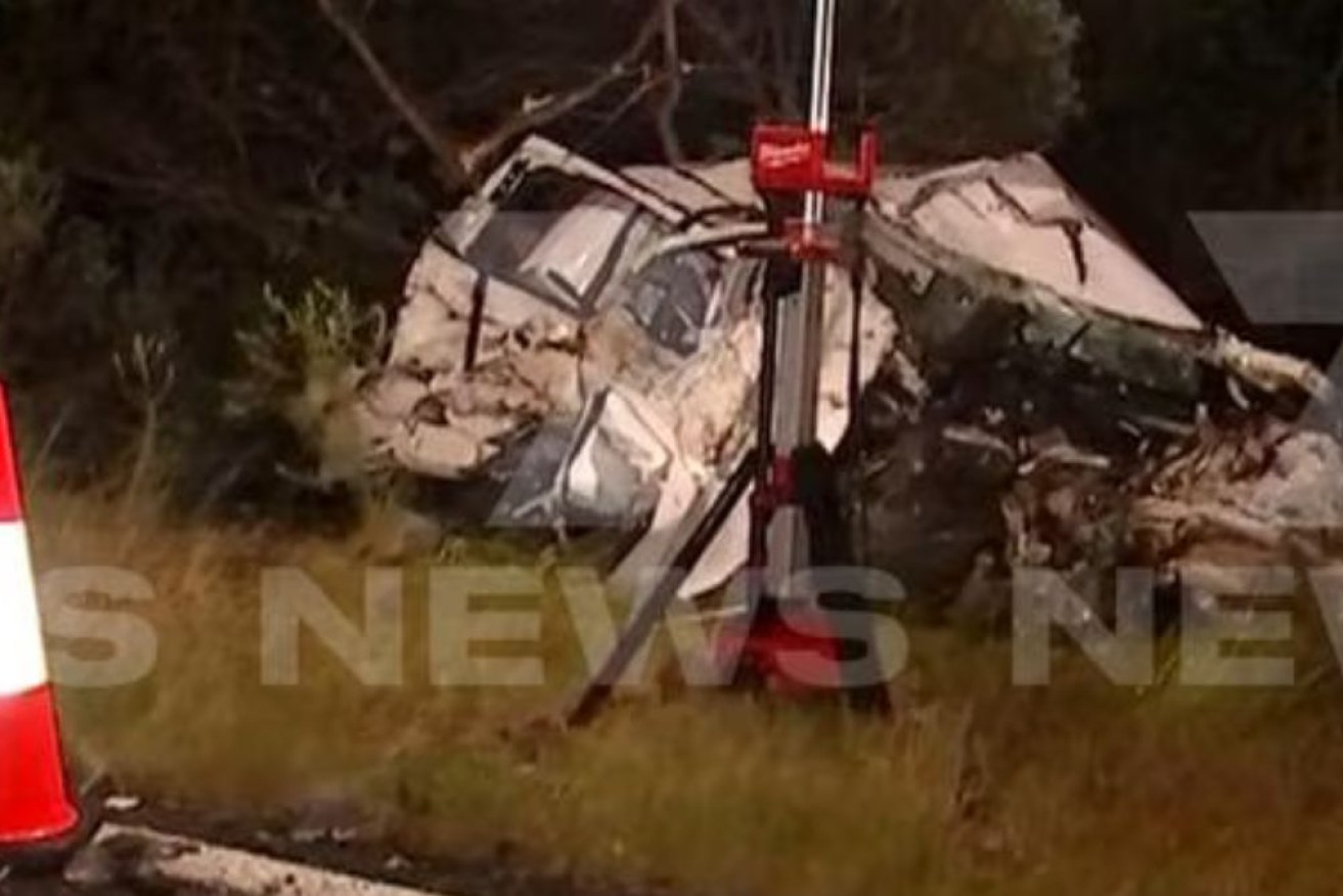 A Dodge Ram and Ford Ranger collided on a regional Queensland highway.