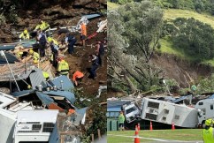 Children feared among dead in NZ landslide