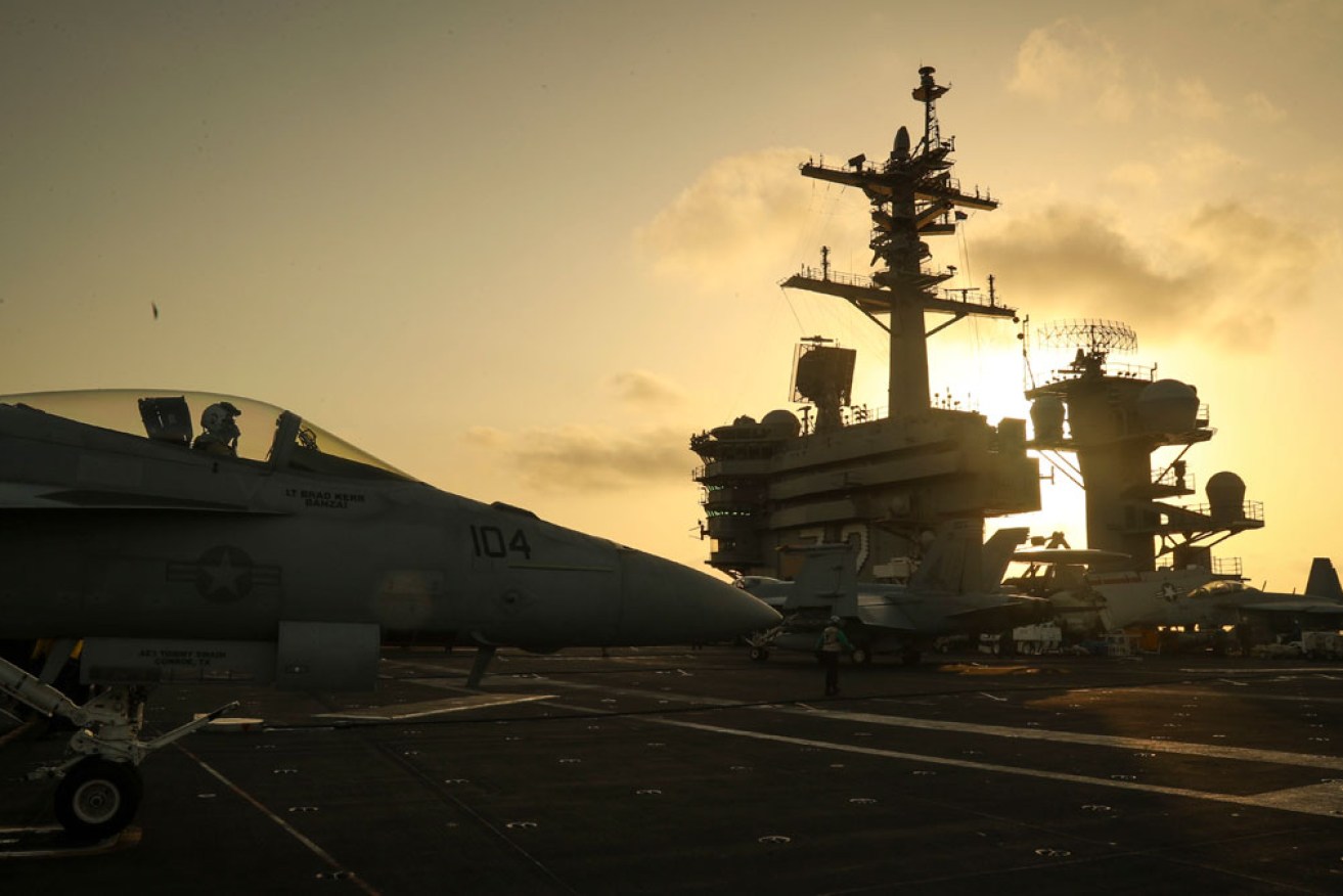 US warships will guard against any Iranian strike on American bases in the Mideast region. <i>Photo: EPA</i>