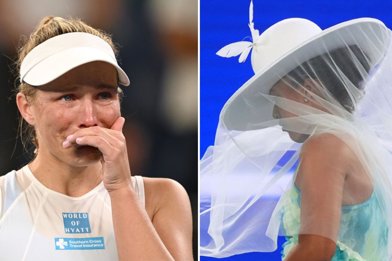 Maddison Inglis is set to take on Naomi Osaka. <i>Photos: AAP</i>