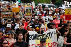 Daniel James on pipe bomb at WA Invasion Day rally