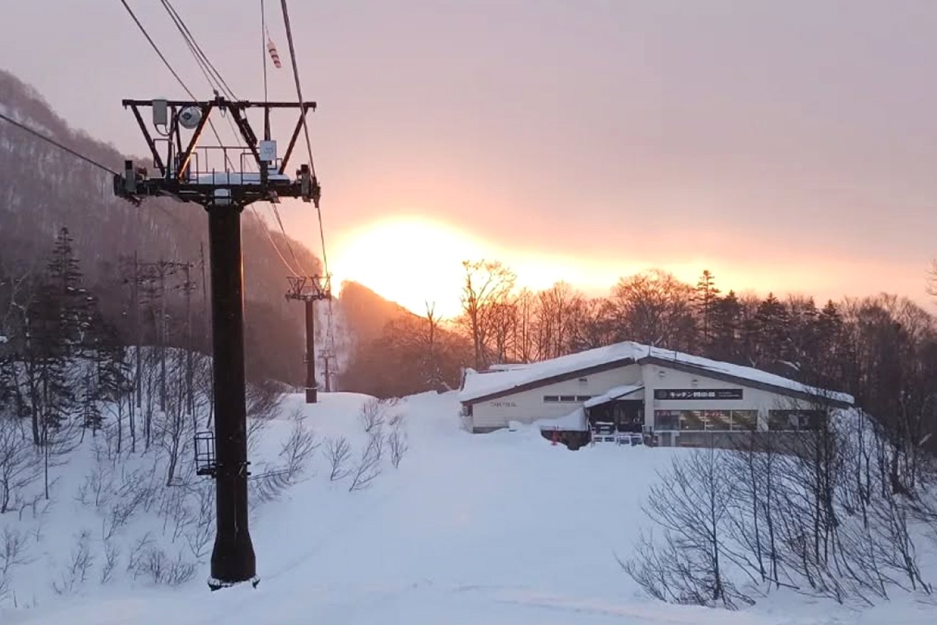 The woman died after her backpack became caught in a ski lift at the resort.
