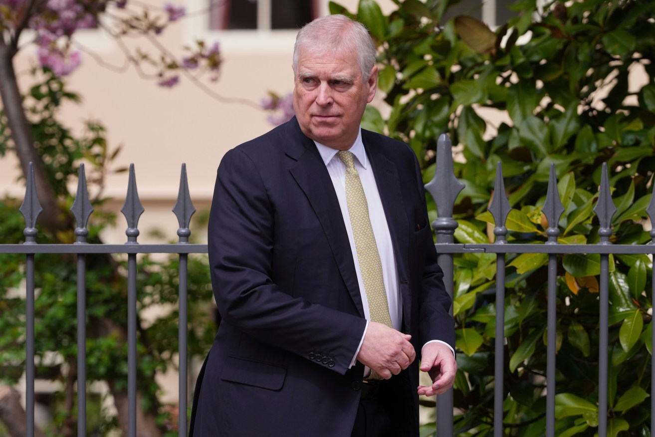Andrew Mountbatten-Windsor alleged a man wearing a balaclava confronted him.