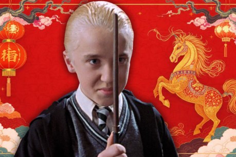 Malfoy, new face of China's Year of the Fire Horse