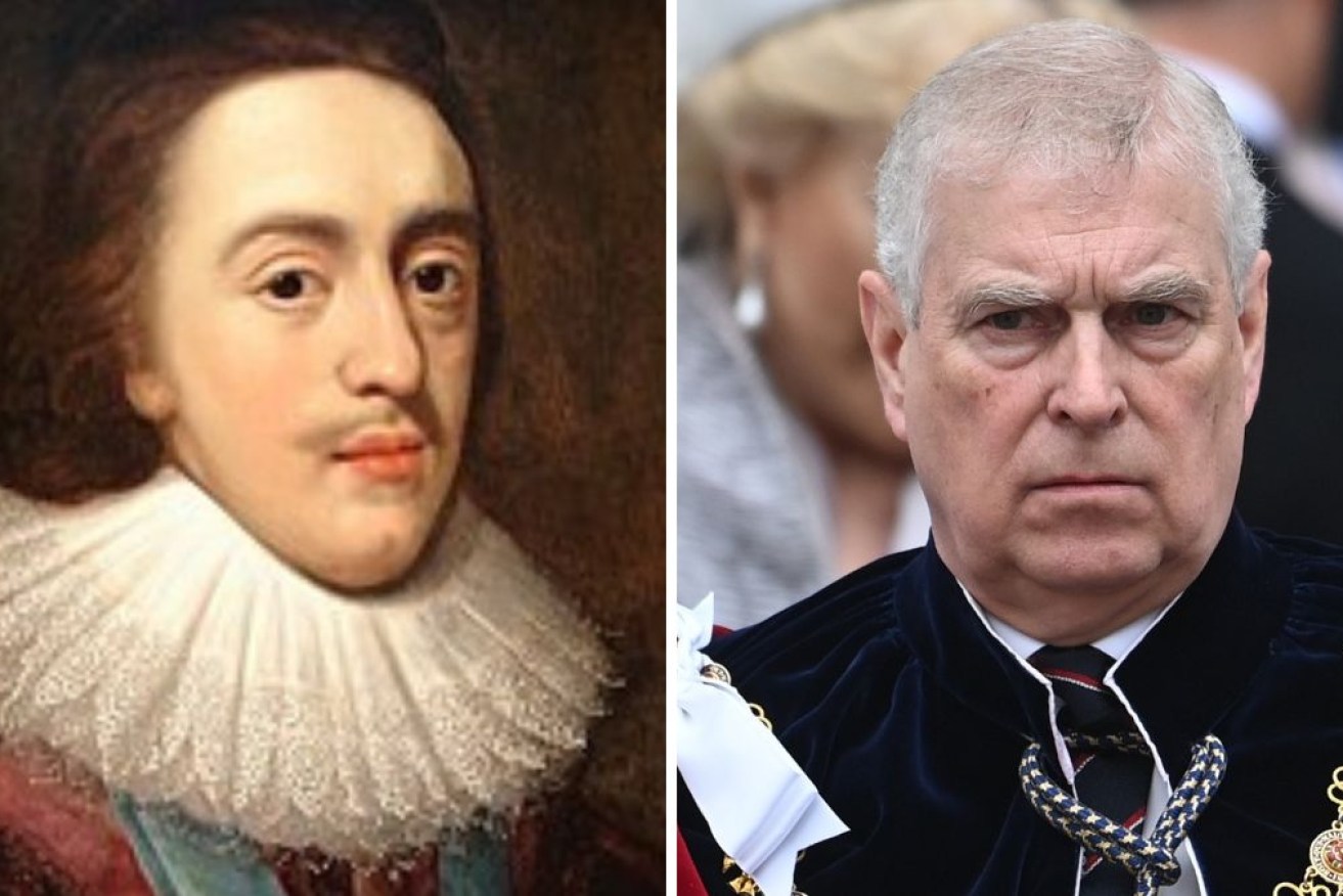Andrew Mountbatten-Windsor's arrest follows in the footsteps of an unfortunate royal predecessor, Charles I.