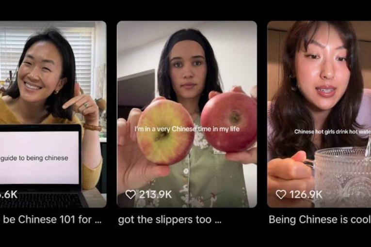 'Becoming Chinese’ trend mixes parody and politics