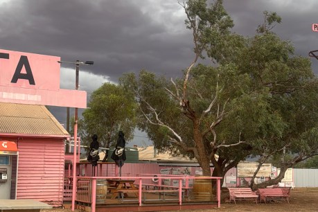 Driest town swamped amid deadly storm