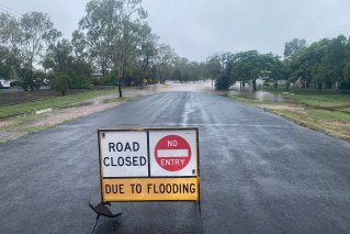 Homes under threat in worst flood in a decade