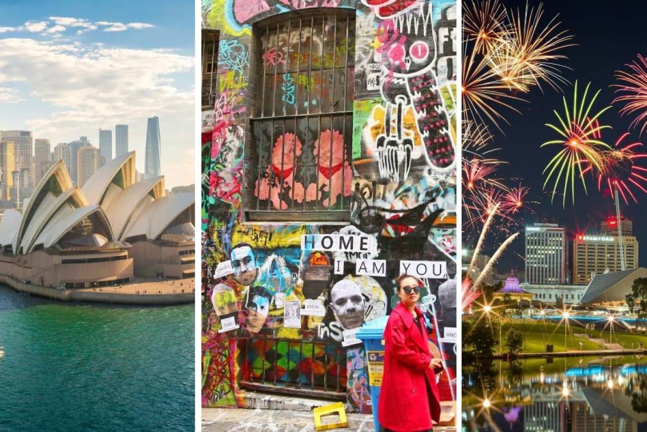 Melbourne, Sydney and Adelaide all made the list.