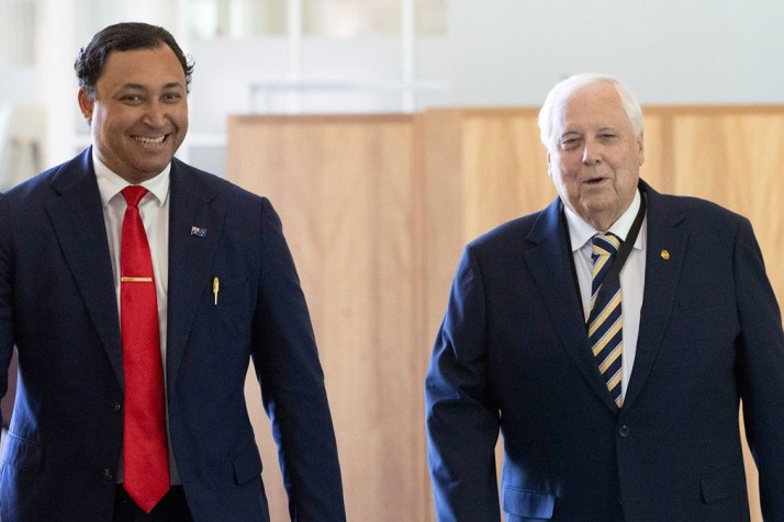 Keto comeback: Palmer to make fresh political tilt