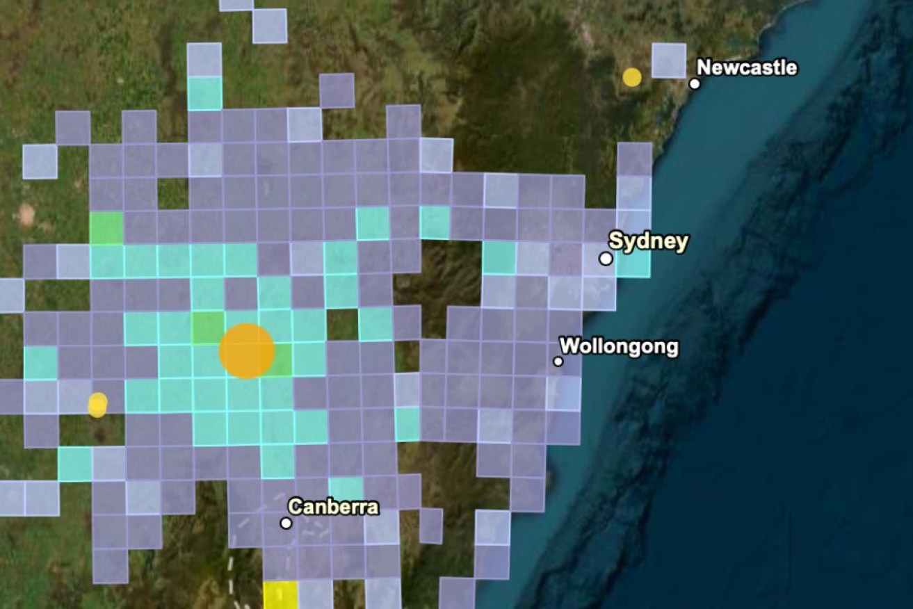 Thousands of people reported feeling the quake on Wednesday night.