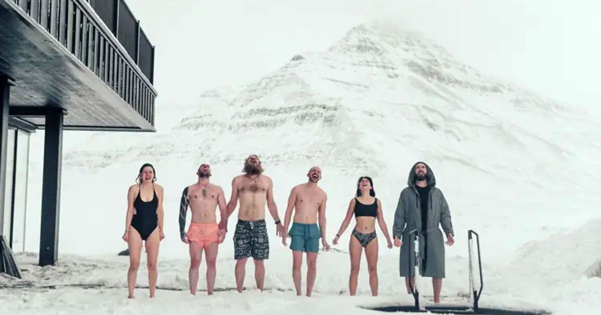 Cold comfort: Taking the plunge with 'Viking wellness'