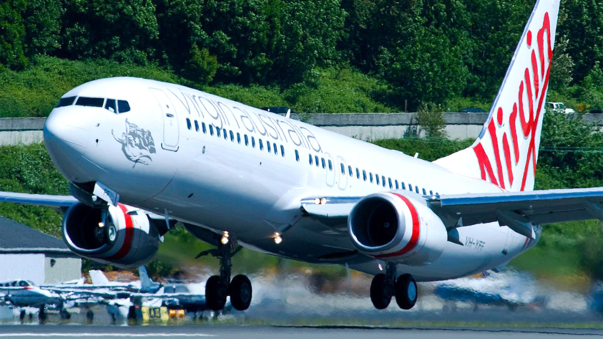 Burning vape sparks midair Virgin emergency