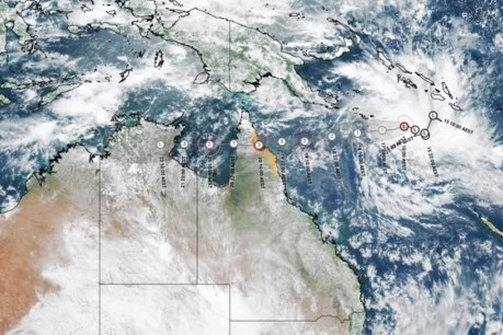 Flood-hit north on alert for destructive cyclone