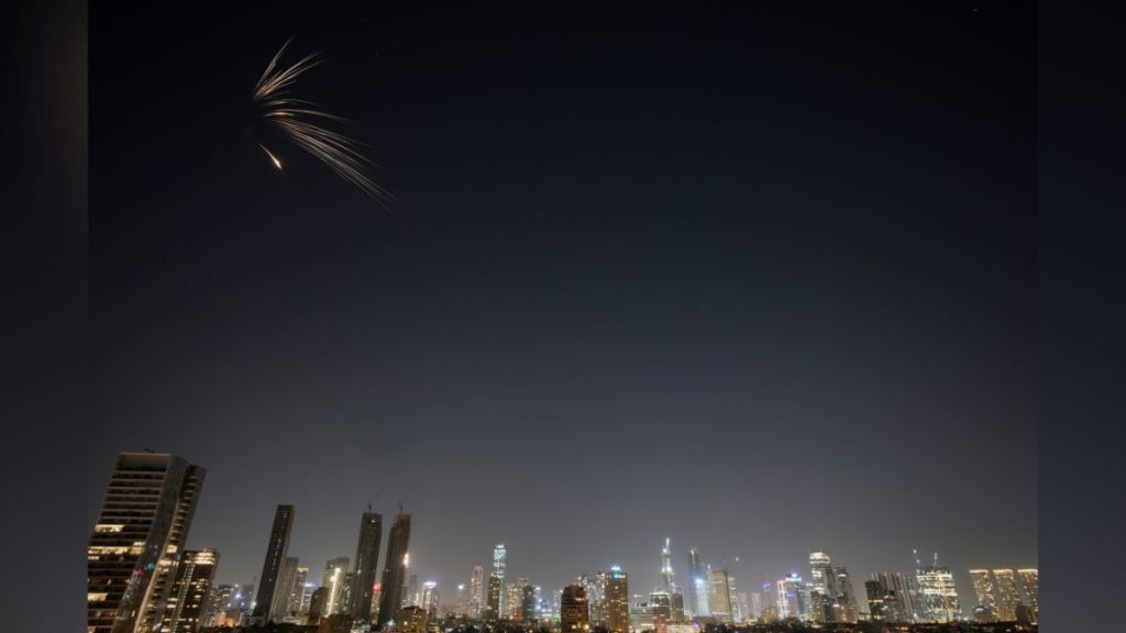 Iran missiles over Israel
