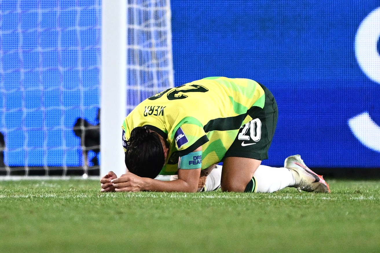 Sam Kerr symbolised the Matildas' misery but their coach is confident about the future.