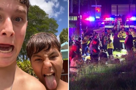 Motorbike teens who died on busway are named