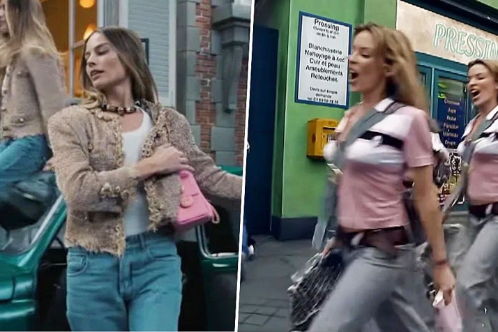 Margot Robbie comes into Kylie Minogue's world
