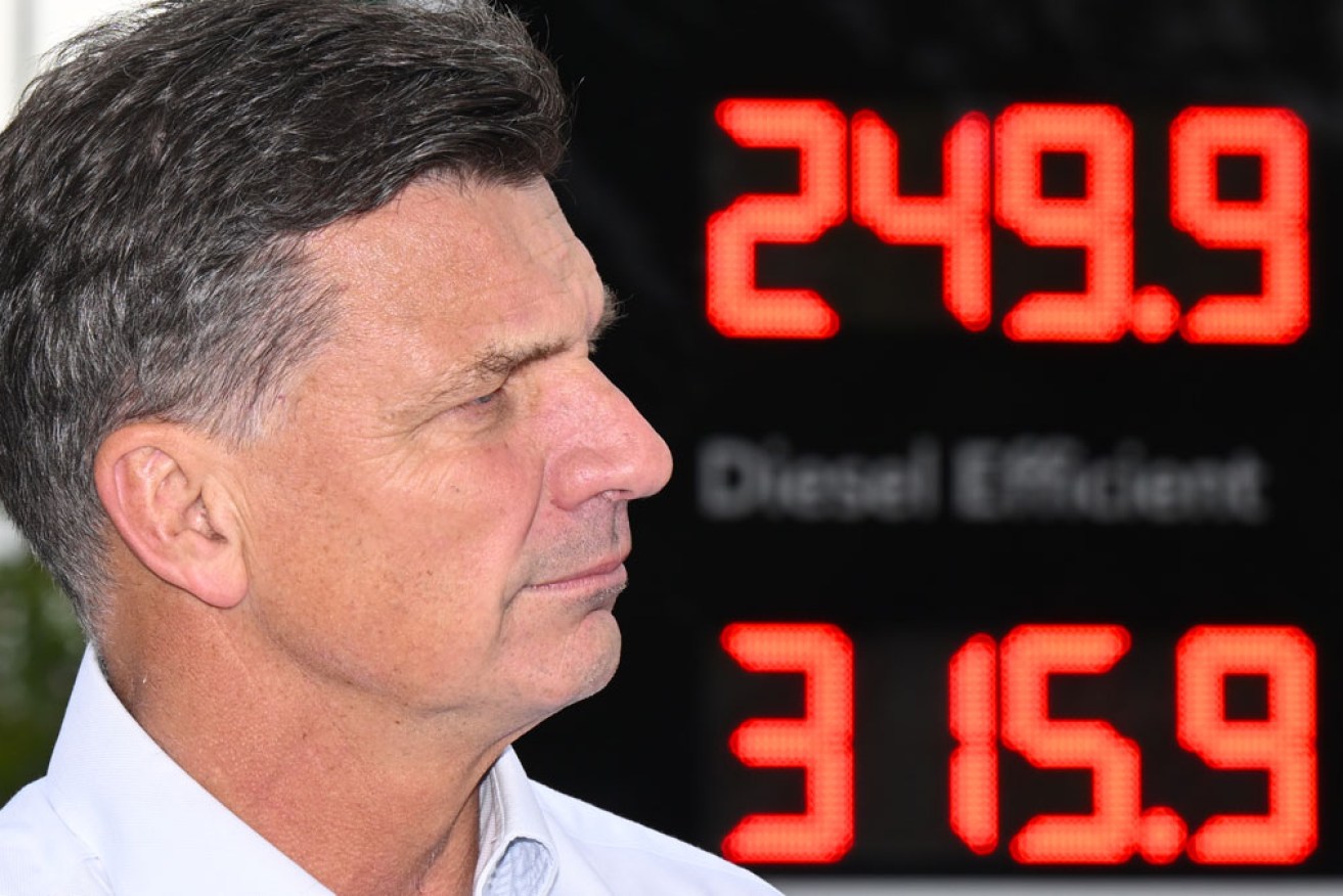 Taylor has repeatedly blamed Labor's emissions standards for forcing an oil refinery to export fuel.