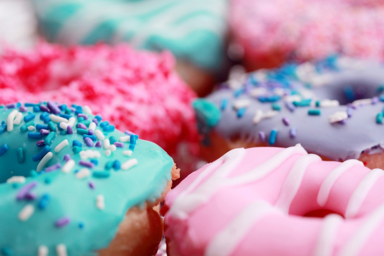 'Unhealthy foods' such as sugary drinks and doughnuts should be limited, but are hard to resist.