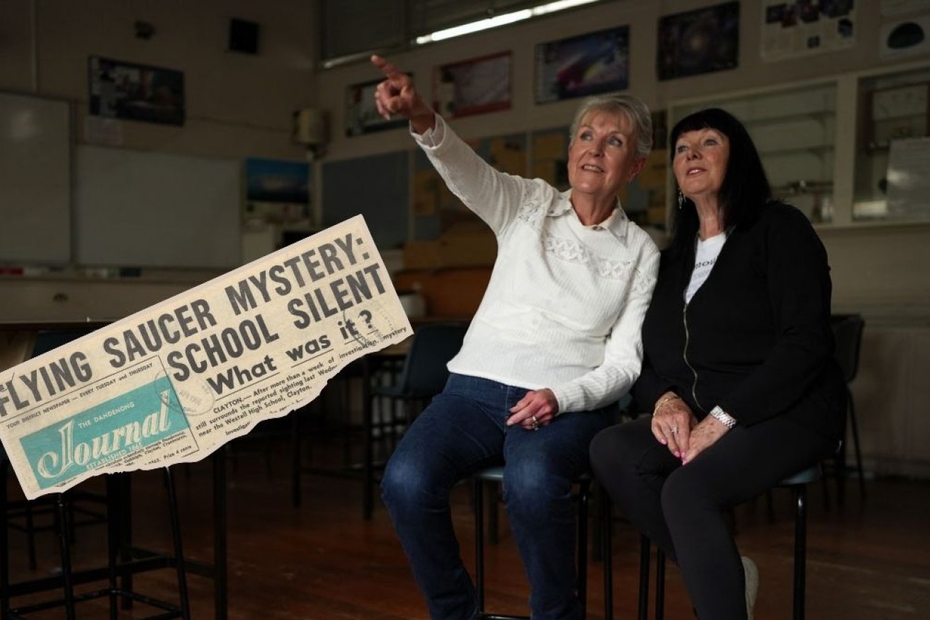 Joy Clarke and Terry Peck are among the eyewitnesses who have spoken to <i>Australian Story</i> about the Westall UFO mystery. <i>Photo: ABC</i>