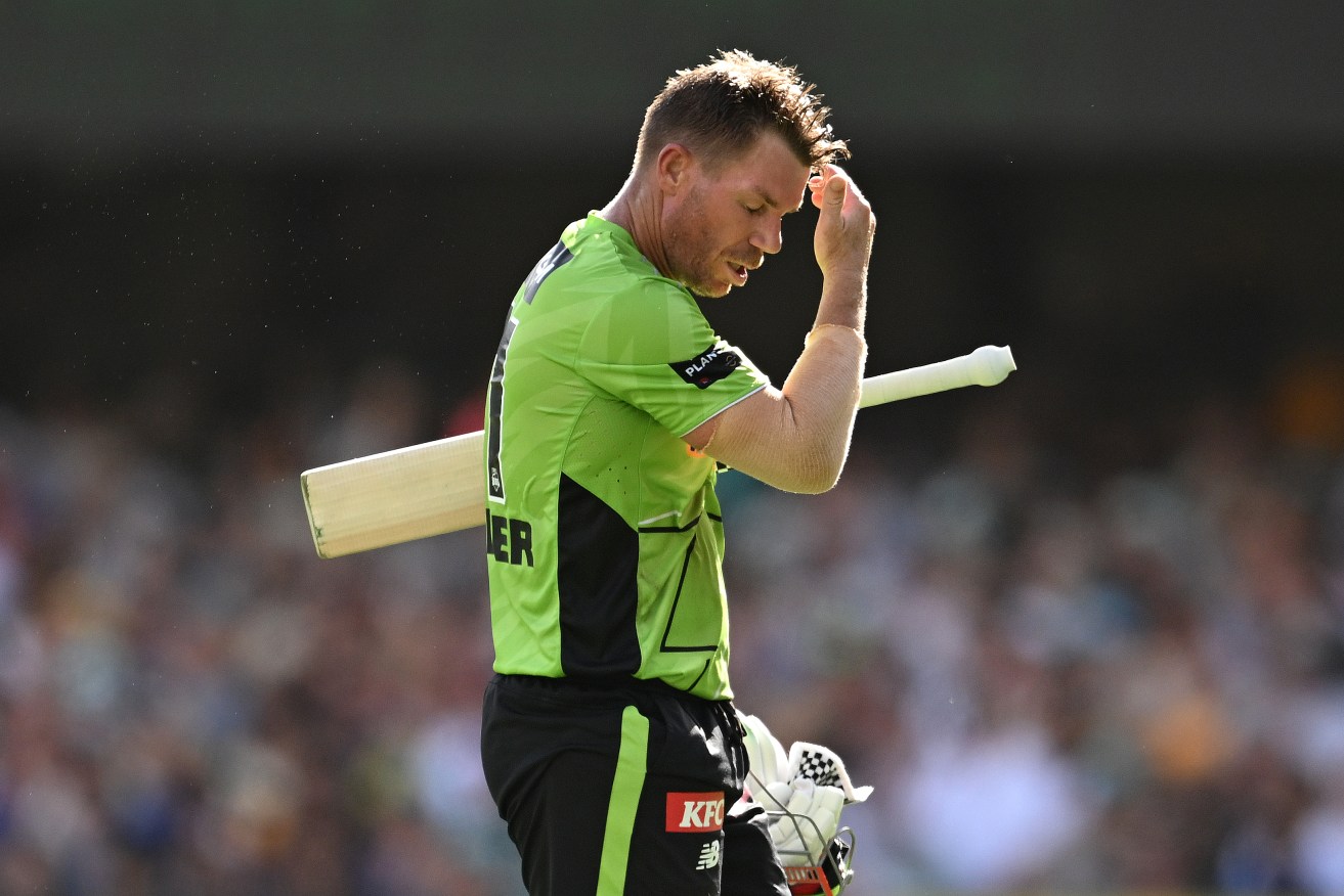 David Warner allegedly recorded a blood alcohol reading more than twice the legal limit.