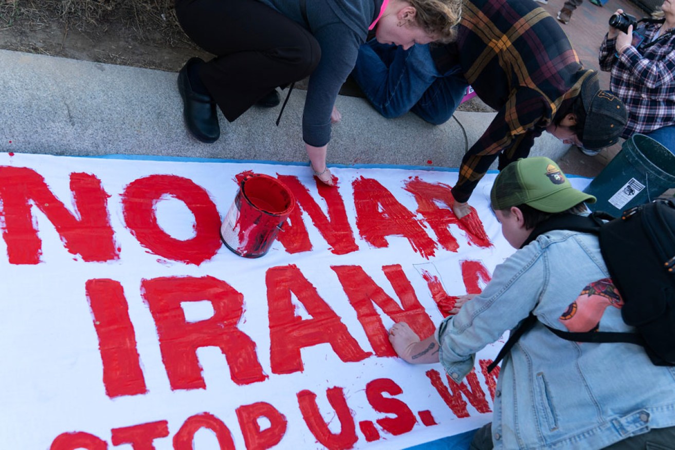The war with Iran has proved increasingly unpopular in the US. <i>Photo: AP</i>
