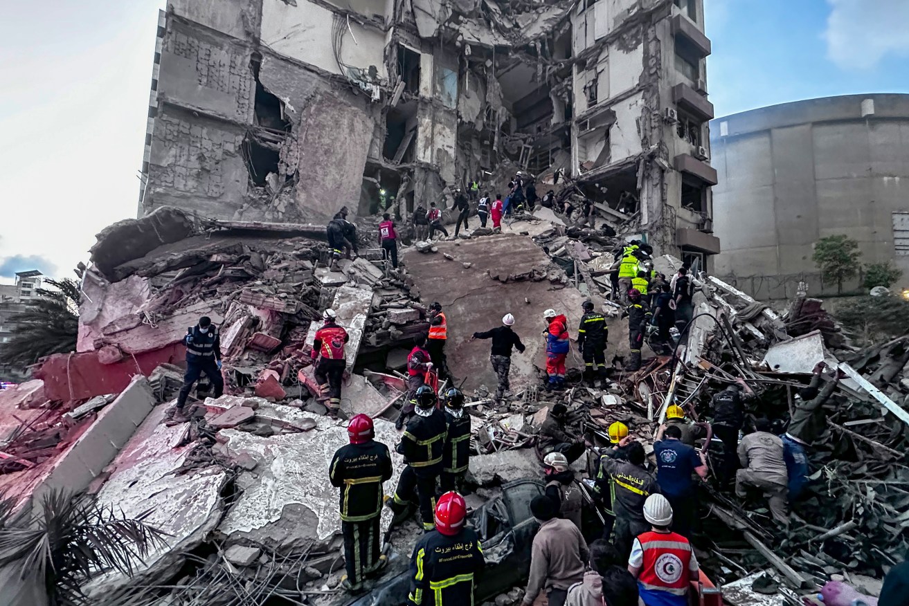 Israel's attacks on Lebanon are further threatening the fragile ceasefire with Iran. <i>Photo: AAP</i>