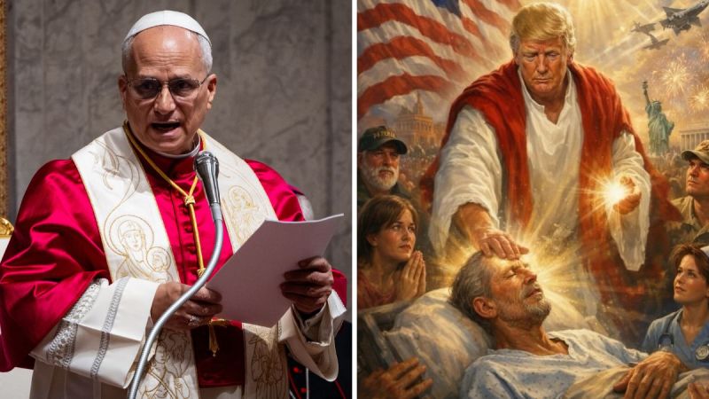 trump pope