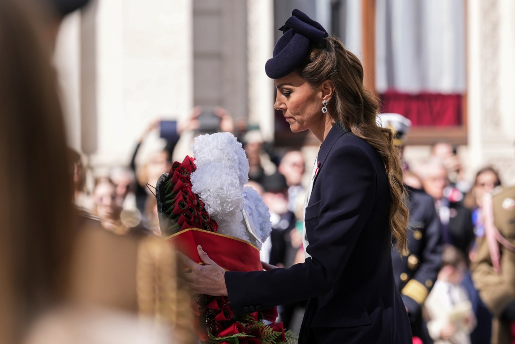 Princess Kate Anzac Day