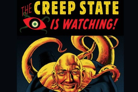 ‘Creep State’: Guerrilla art takes on Big Tech