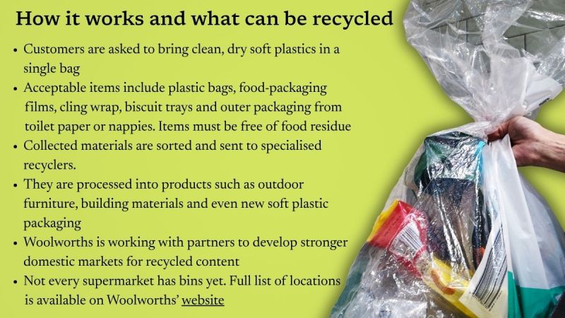 woolworths recycling