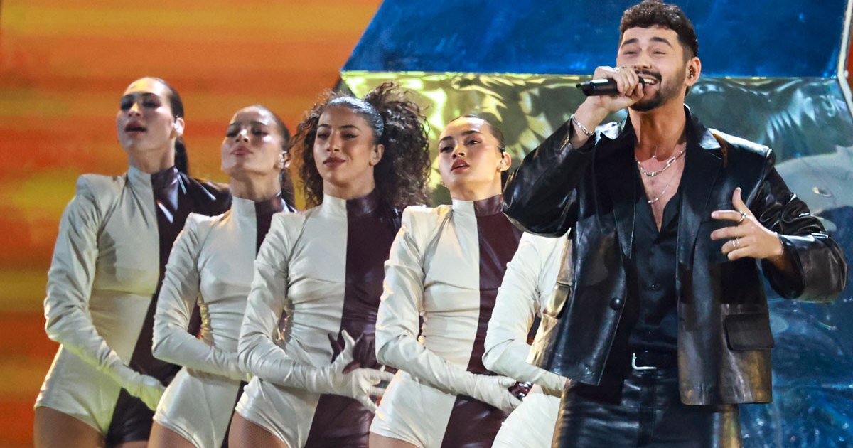 Eurovision audience members removed after Israeli singer booed