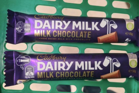 'Mugged': Cadbury chocolate bars shrink again