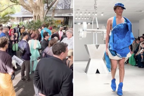 Fashionistas evacuated in middle of runway show