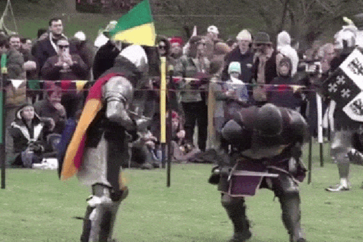 Mediaeval factions in pitched battle over dates
