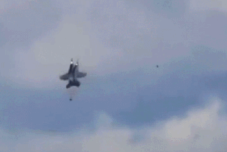 Miracle escape for crews after navy jets collide