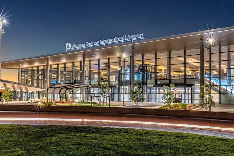 Inside Sydney's new airport as first flights near