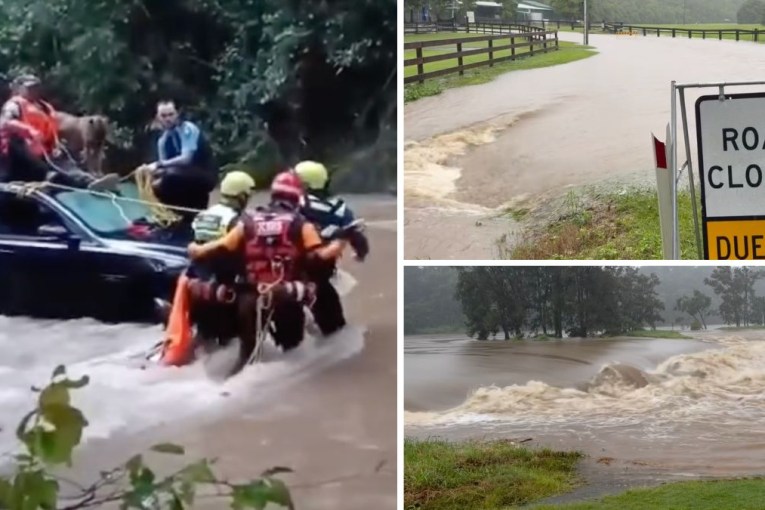 One dead, dozens of teens rescued in flood chaos